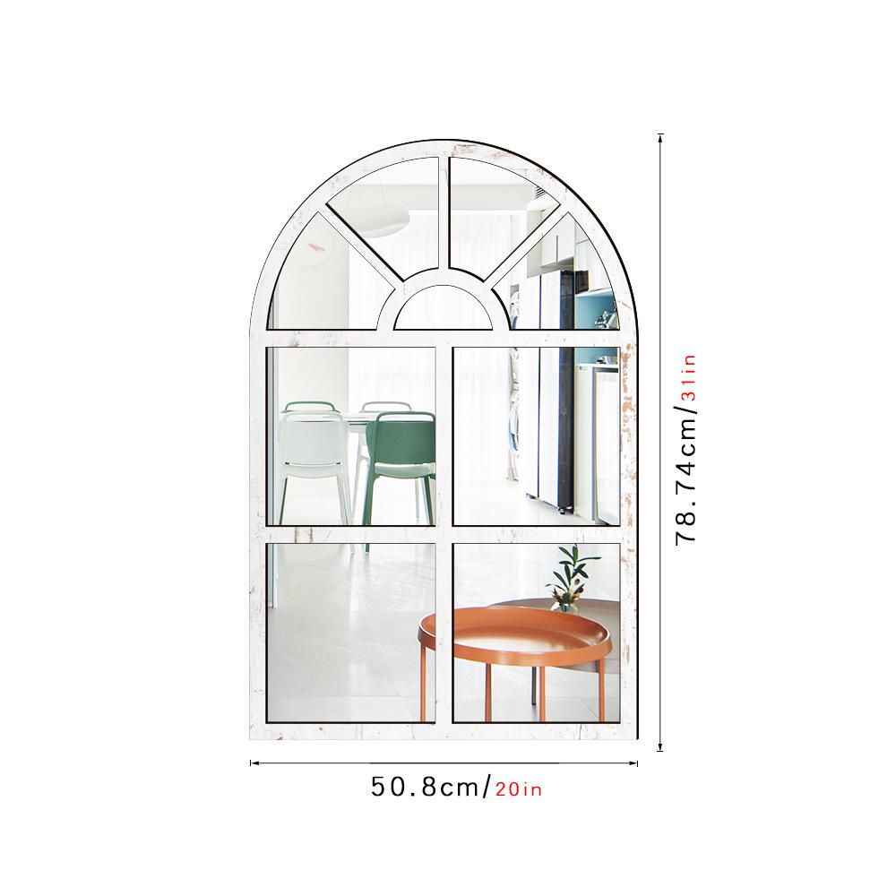 3D Vindusbue Akryl Speilklistremerke - Selvklebende Treveggdekor