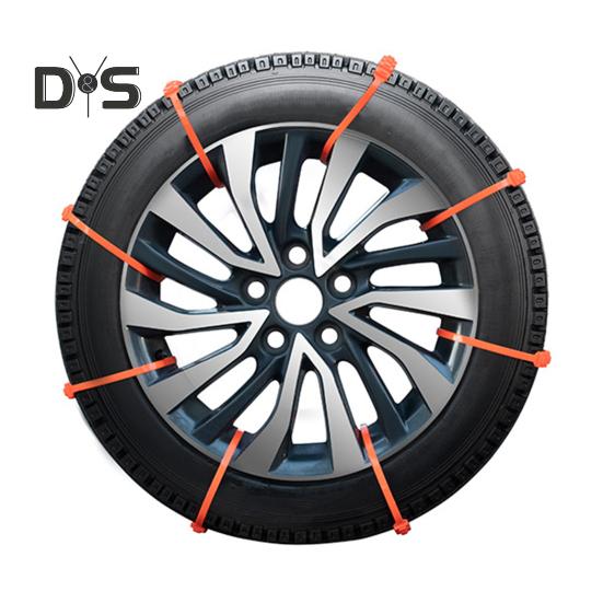 10/20/30/40 Stück Anti-Rutsch-Schneeketten für Autoreifen, Schneeketten für Auto-Winterreifen, Räder, wiederverwendbare, rutschfeste, vielseitige Schneeketten für vielseitigen Schnee