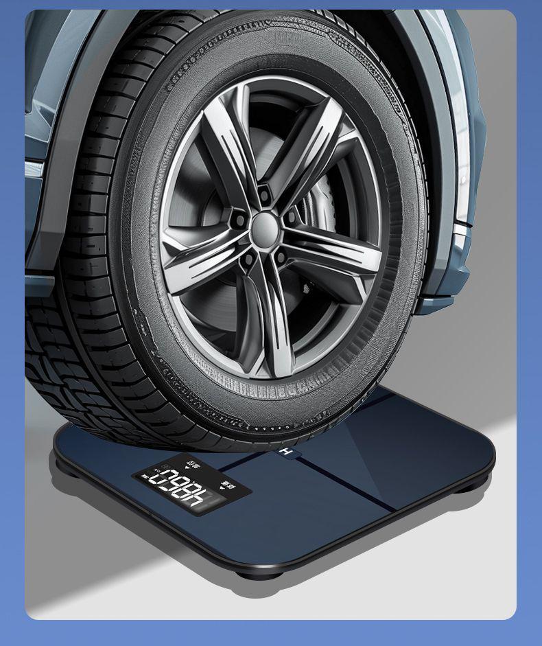 Haier Rechargeable High Precision Body Weight Scale for Fitness and Weight Loss