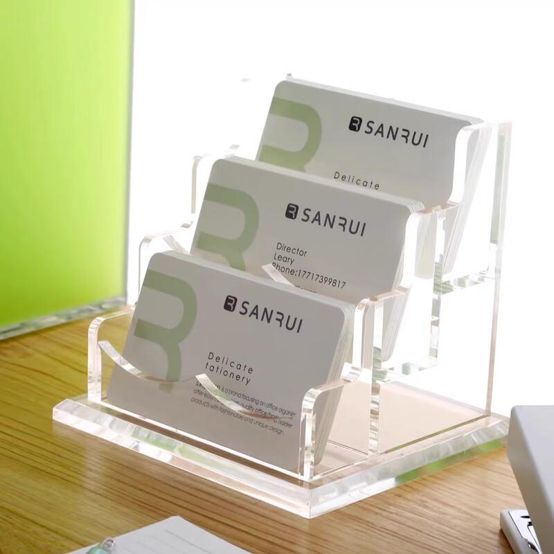 Multi-layer Acrylic Business Card Holder