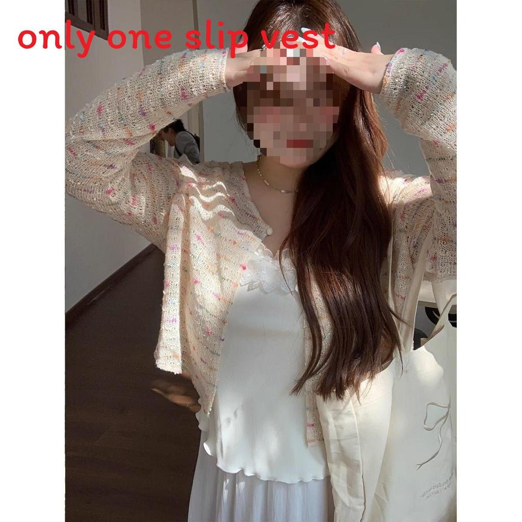 Cotton Lace Camisole Top With 3d Embroidery For Women Spring Summer Casual Wear