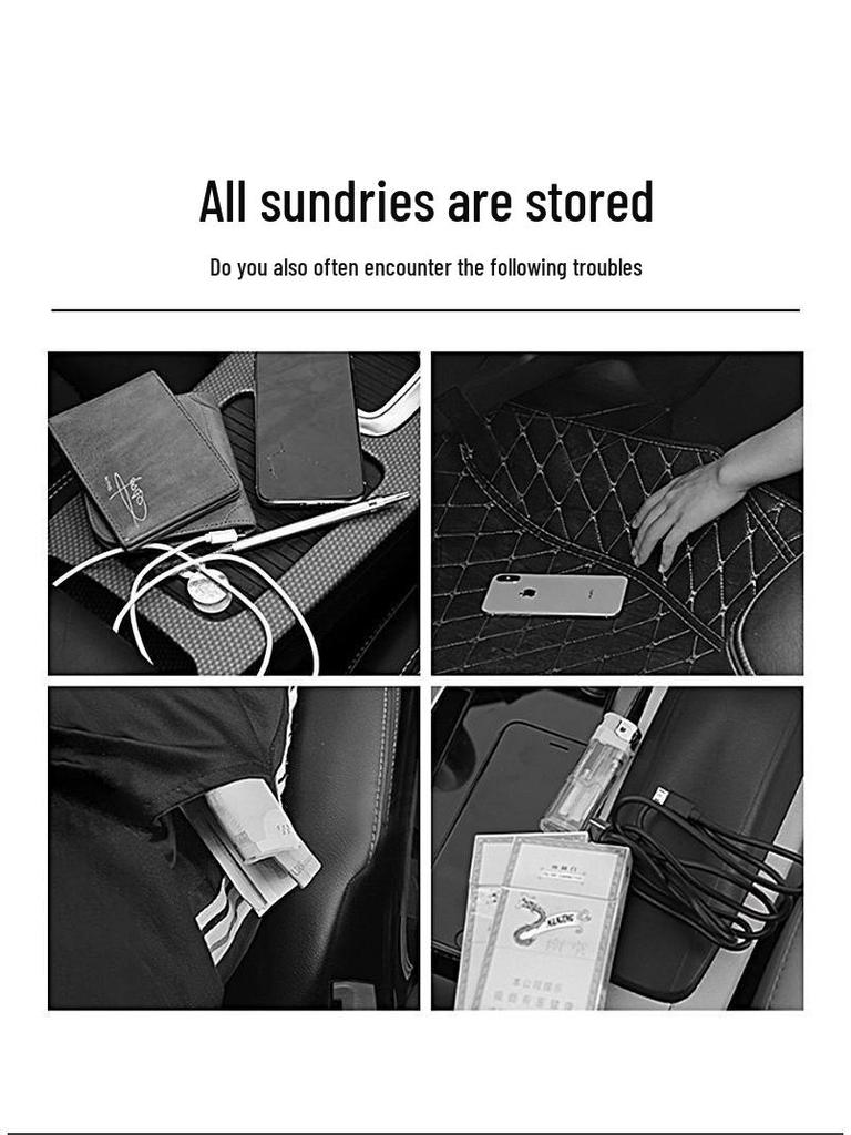 Sitzseiten-Aufbewahrung & Taschentuchbox für BMW X3/X4/X5/X6/X7/3er/5er Serie