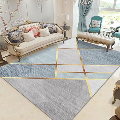 Covor Decorativ Geometric Modern pentru Sufragerie Covor Antiderapant pentru Camere Covor de Casă Covoraș pentru Mese de Cafea Mari Curățare Ușoară
