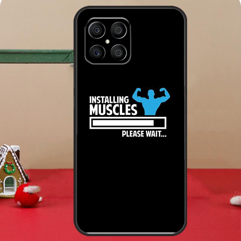 Bodybuilding Gym Fitness Quotes Case For Honor Magic 6 7 8 Pro Honor 400 200 70 90 Lite X8c X8b X9a X9b X9c X9d Win RT Cover
