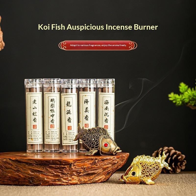 Retro Carved Alloy Hollow Incense Burner Stickless Powder Incense Holder Elegant Aromatherapy Decor for Entryway Living Room