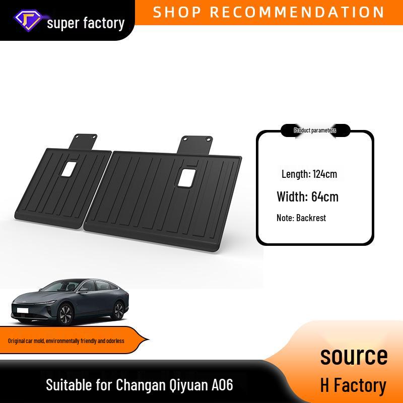 Changan Qiyuan A06 Trunk Mat: TPE, Odorless, Eco-Friendly, Custom Fit.