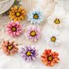 10/20PCS Small Daisy Artificial Flowers Home Room Table Decor Wreaths Wedding Bridal Accessories Clearance Headwear Brooch Gifts