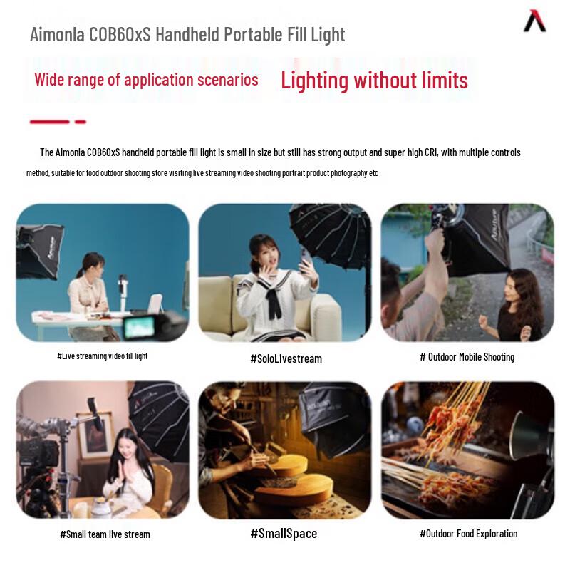 Aputure Amaran 60X S LED Video Light
