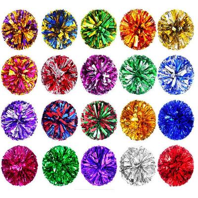 Flower Cheerleader Pom Poms Dance Party Decorator Cheerleading Cheering Ball Club Sport Supplies