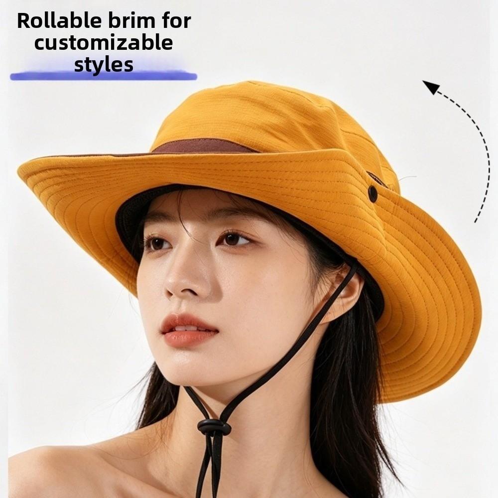 Sun Protection Bucket Hat Quick Dry Sun Hat Fashion Fishing Cap  Summer