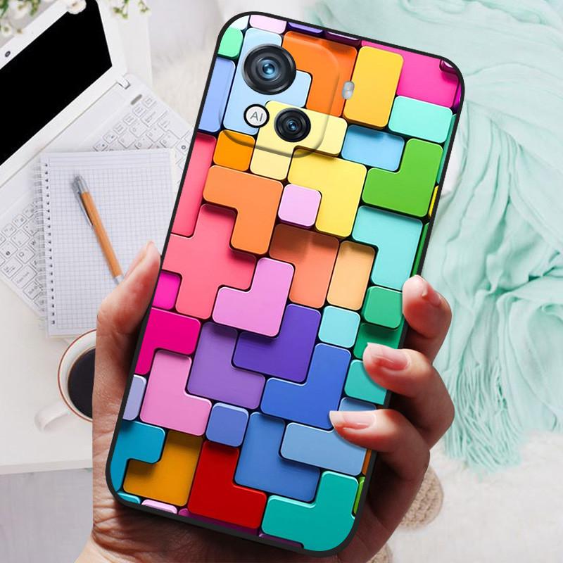 For Blackview Oscal C80 Case Black Silicone Bumper Wolf Lions Soft TPU Covers forBlackview Oscal C80 Phone Funda Coque C 80 Capa