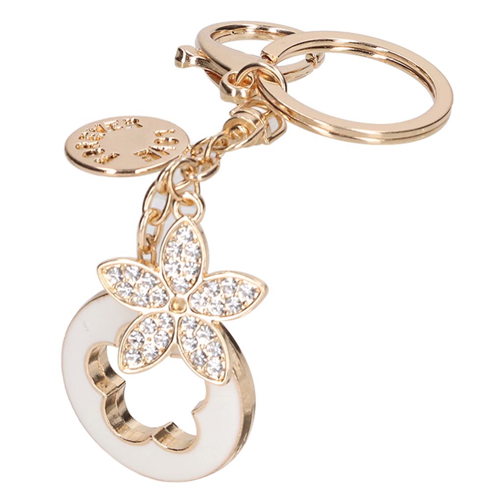 Auto Schlüsselanhänger Schön Praktisch Exquisites Aussehen Modischer Fünfblattklee Schlüsselanhänger für