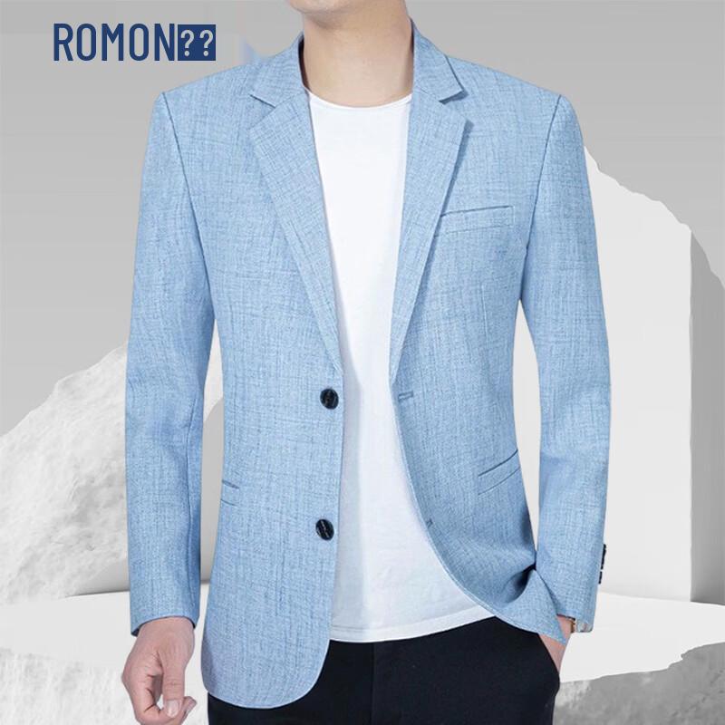 ROMON Men s Slim Fit Business Casual Blazer XL/180