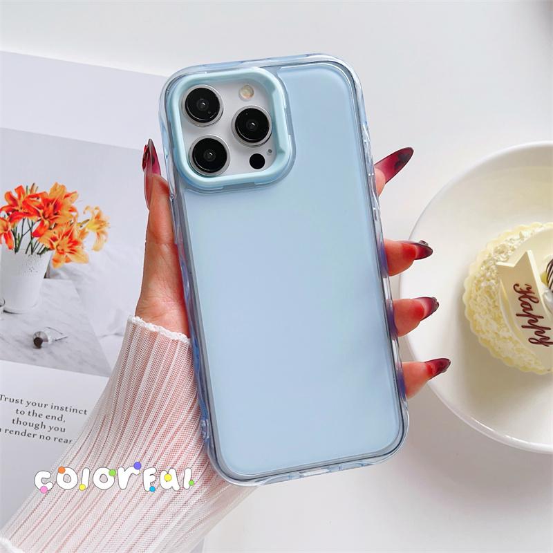 Candy Color Jelly Transparent Shockproof TPU Phone Case For iPhone 17 Air 16 15 13 14 Plus 12 11 Pro Max 16e Soft Back Cover