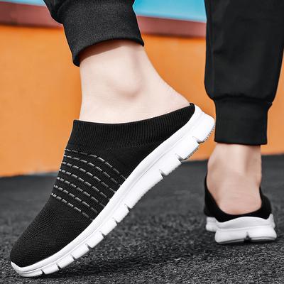 Mode Herren Sommer Neu Mesh Wandern Atmungsaktiv Faul Set für Outdoor Walking Leicht Groß Weicher Boden Bequeme Hausschuhe 39-46