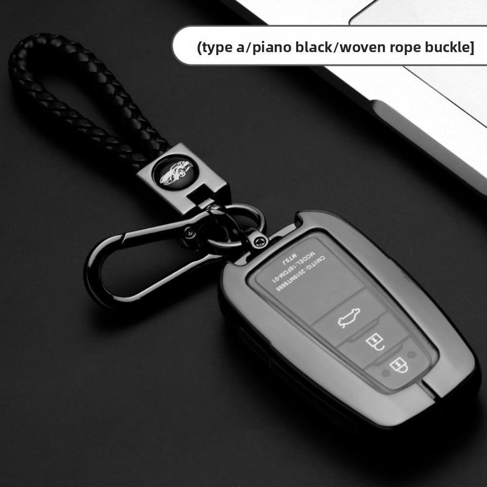 Premium Key Case for Toyota Camry RAV4 Corolla CHR Highlander Levin Keychain Holder