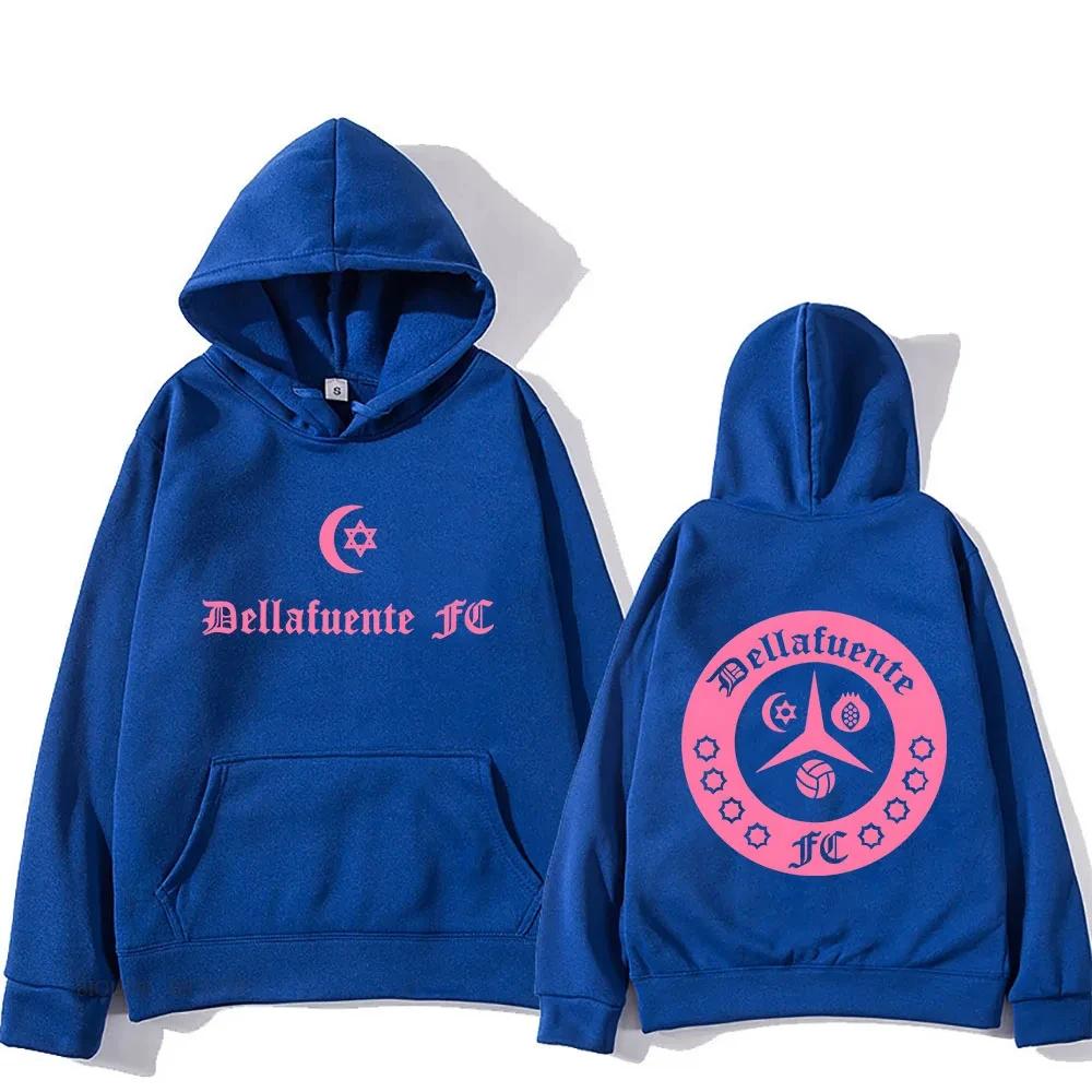 

Men s delafuente hoodies, fashionable hoodies, sweatshirts, printed puldies, hoodies, women s winter hip-hop brand clothing 3XL