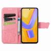 Pour vivo V40 SE 5G Étui Papillon Imprimé Cuir à Rabat Housse de Téléphone Protectrice