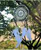 Dreamcatcher Feather Plush Originality Handmade Pendant Decorated Colors Four