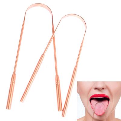 1 buc Răzuitor de limbă din cupru Curățător Pentru Igienă Îngrijire Orală Dentară Instrument pentru Sănătate Bărbați Femei