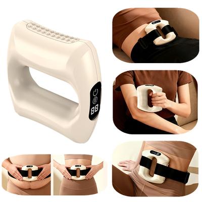 Anillo Fascial Corporal Eléctrico Anillo de Masaje para Fitness Masajeador Vibratorio para Moldear el Cuerpo Dispositivo de Masaje de Tejido Profundo para Abdomen Vientre Cintura