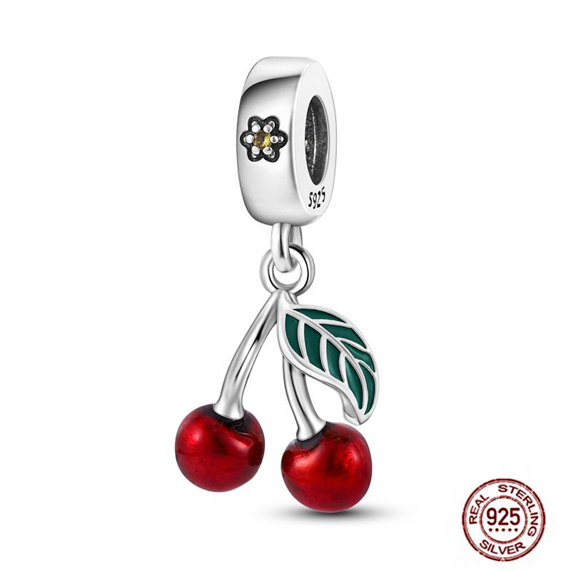 Fits Original Red Colorful Charmscopper Love Heart Bike Travel Race Car For Women Bracelet Christmas Gift Beads Diy Jewelry