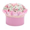 2pcs Pumpkin Shaped Pin Cushion Storage Box Cute Portable Sewing Pin Holder Box For Daily Sewing DIY Craft Embroidery