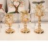 Luxury Candlestick Crafts Home Decor Hotel Desktop Christmas Candlestick Decor
