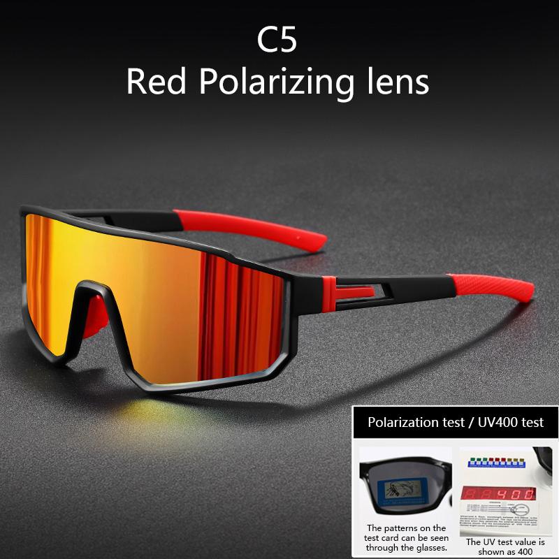 Großrahmige Fahrradbrille Kunststoffscharnier Outdoor-Sport Winddicht Bergsteigen All-in-One-Brille Skibrille