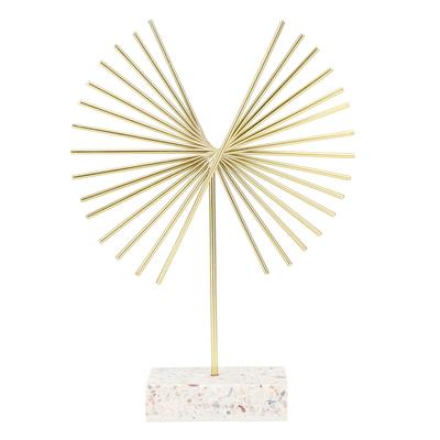 Abstract Line Metal Ornaments Innovative Modern Style Eagle Shape Abstract Art Statue for Entrance