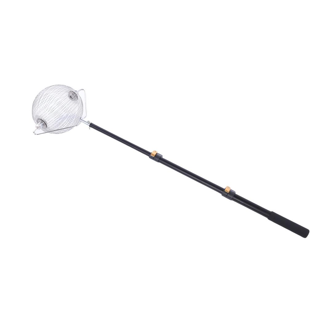   Nut Collector S Size Multi Purpose   Rolling Picker with Telescopic Aluminium Alloy Pole for Tennis  S Chestnuts