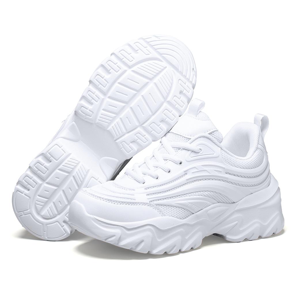 TUINANLE New Arrival: Stylish, Versatile Couple's Sneakers – Dad Shoes, Plus Sizes, Comfortable, Thick-Soled Sneakers, Sizes 35–46