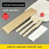 Compostable Bagasse Cutlery Set