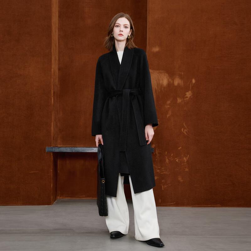 Women's Double-faced Wool Longline Coat