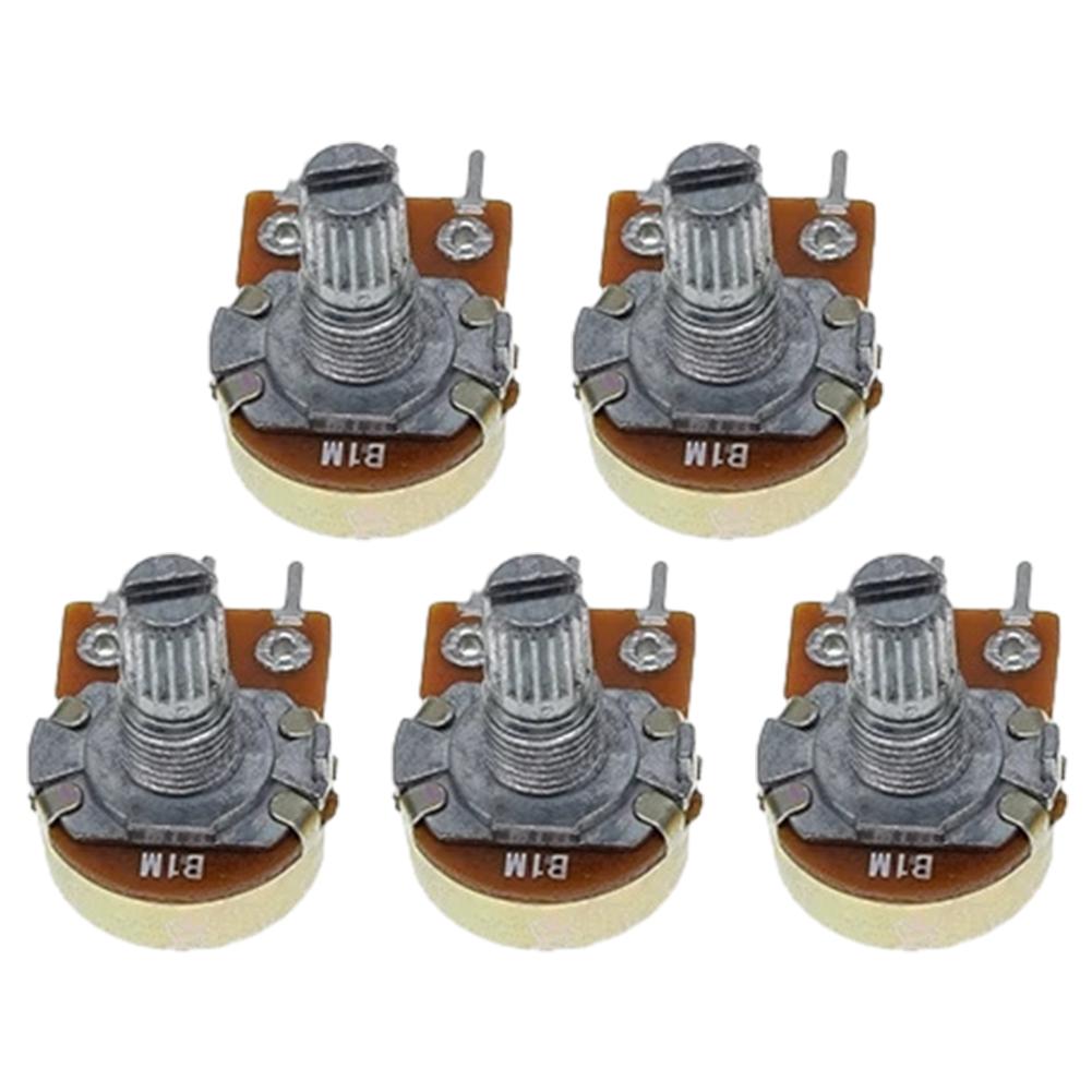 10PCS WH148 B20K Linear Potentiometer – 20K Ohm, 15mm Shaft, 3-Pin With Nuts 4 thumbnail image