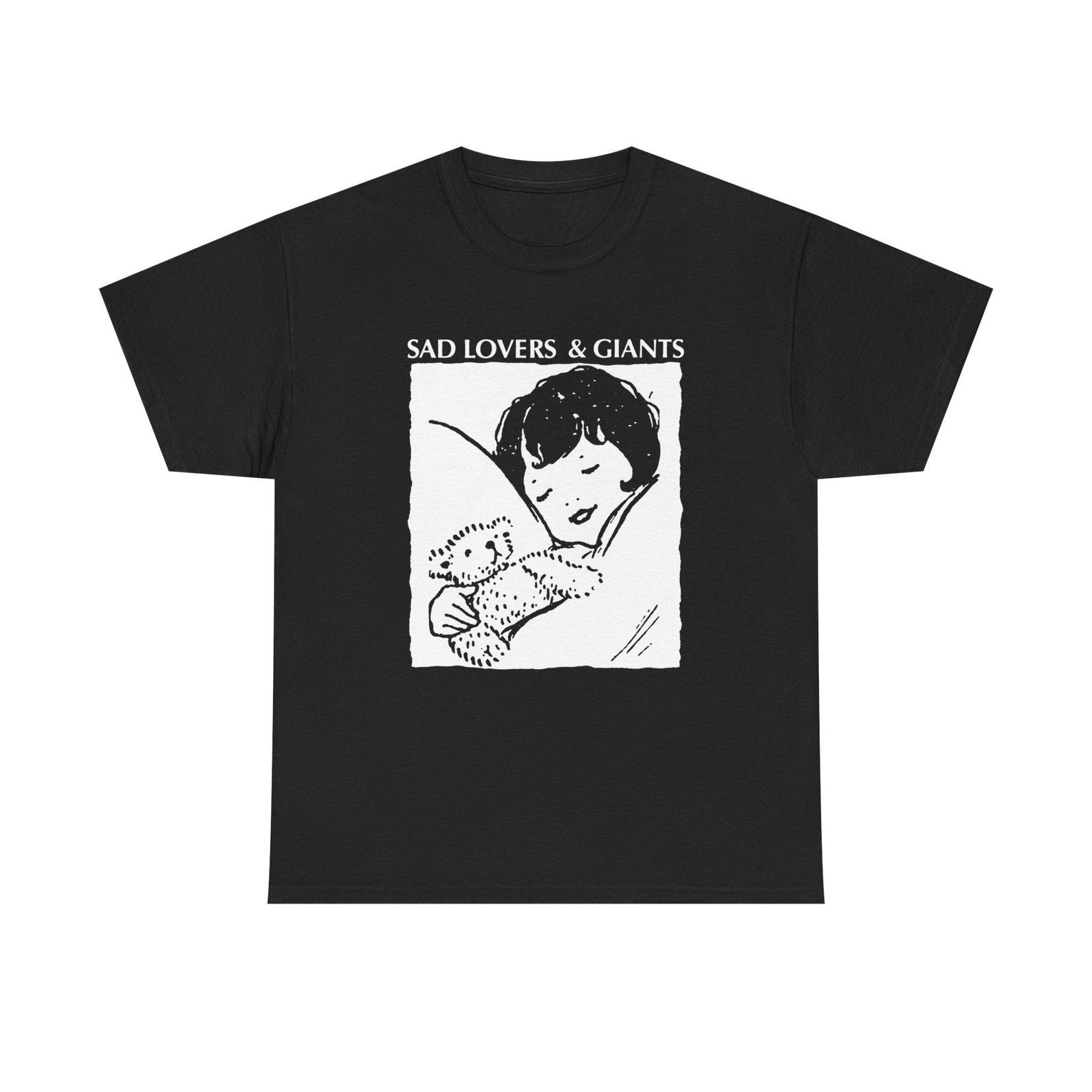 Sad Lovers And Giants Shirt, Sad Lovers And Giants Band Tee, 80s Post Punk New Wave Shirt, Vintage Alternative Music Tee 3XL