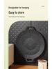 Portable Non-stick Korean BBQ Griddle - Outdoor Camping Stove Top Round Teppanyaki Grill Pan