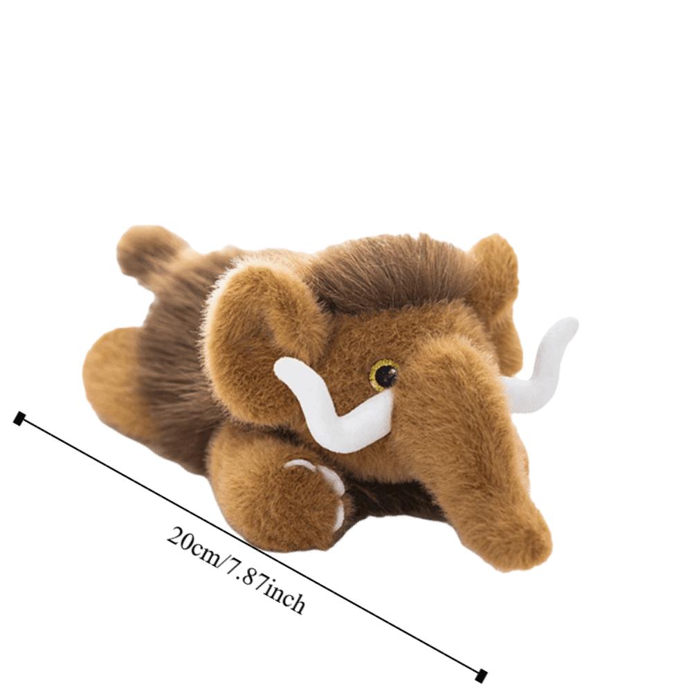 Plush Simulation Mammoth Plush Toys Simulation Elephant Mammoth Plush Doll  Children Toys