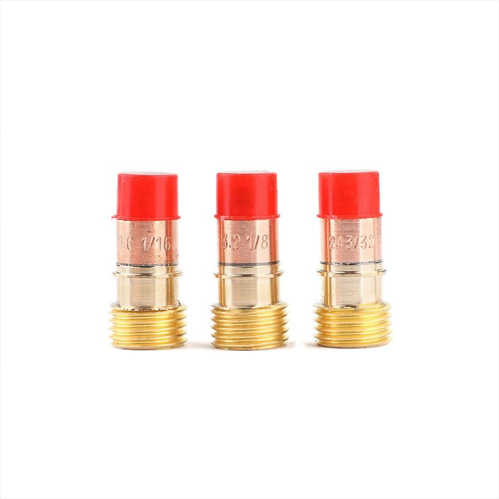 31Pcs TIG Welding Torch For Stubby Gas Lens#12 Glass Cup Kit For WP-17/18/26