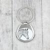 Bay Horse - keychain with a horse, keychain with a print, personalized pendant from the Art-Dog brand