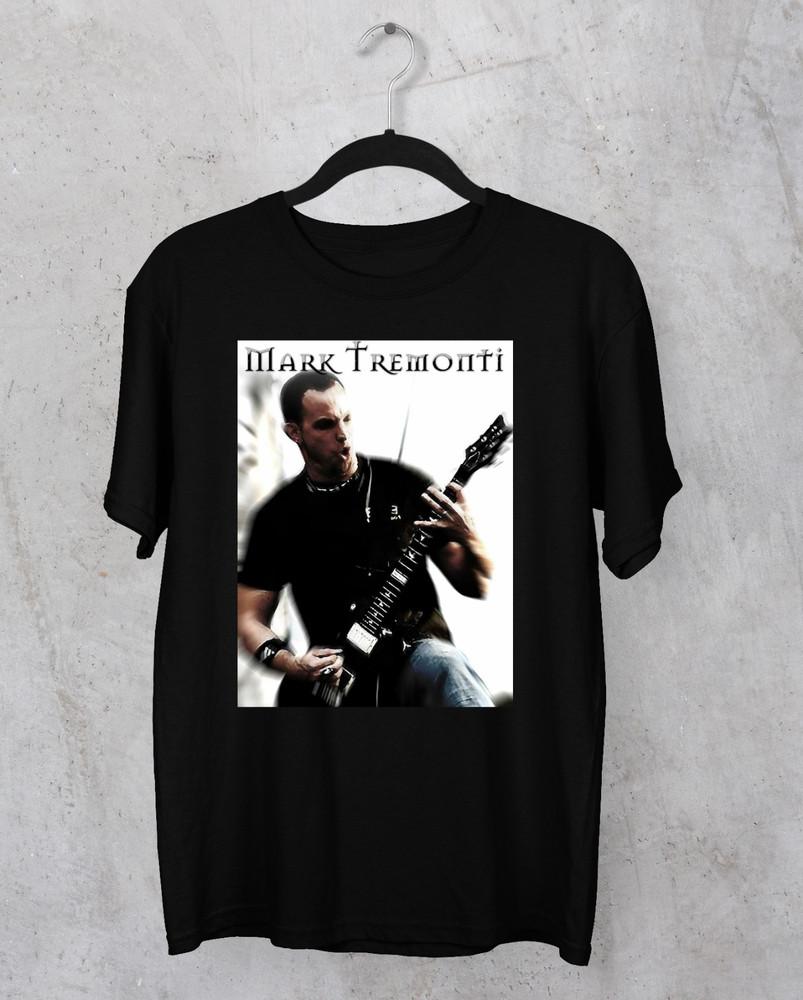 

Mark Tremonti in Concert T-shirt Black Short Sleeve All Sizes JJ4203 Unisex T-Shirt M