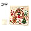 Christmas Stocking Fillers DIY Felt Craft Kit Santa Snowman Sticker Art Gnome Tree Displays Wreath Peel And Stick Kit for Teens Holiday Party