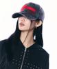 SETUP-EXE Cross Logo Ball Cap / Black Denim