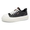 Soft washed denim shoes student sports canvas trendy shoes casual skateboard shoes 22 spring new