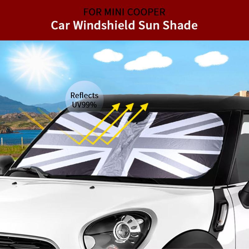Tendalino Parasole per Parabrezza Auto Per Mini Cooper S R56 R50 F56 R53 F55 R60 R55 R52 F54 F57 F60 R57 One R58 Parasole per Parabrezza