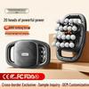 16-Head LCD Fascia Gun: High-Frequency Muscle Relaxation Massager for Waist and Back