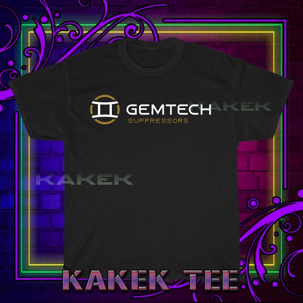 

New Shirt Gemtech Silencer Guns Logo Funny Size S to 5XL 2XL