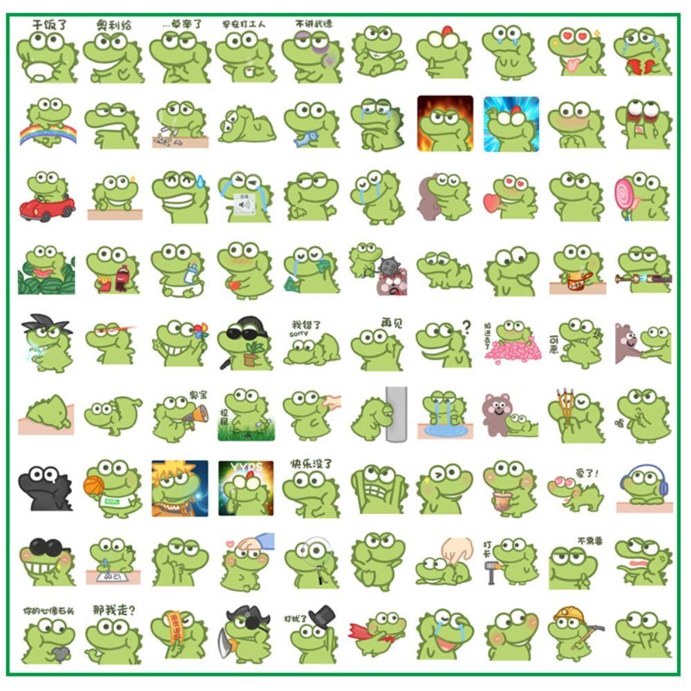 

Водонепроницаемая герметизирующая наклейка Неправильная наклейка с изображением крокодила Мебельное украшение