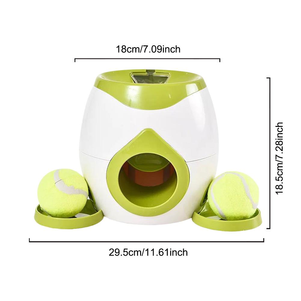Automatic Dog Ball Launcher Interactive Dogs Ball Thrower Dog Tennis Food Reward Machine Dog Supplies