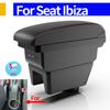 For Ibiza 6j Ibiza 6L Armrest Box For Seat Ibiza Car Armrest Central Storage Box Retrofit with USB Interior Car Accessories